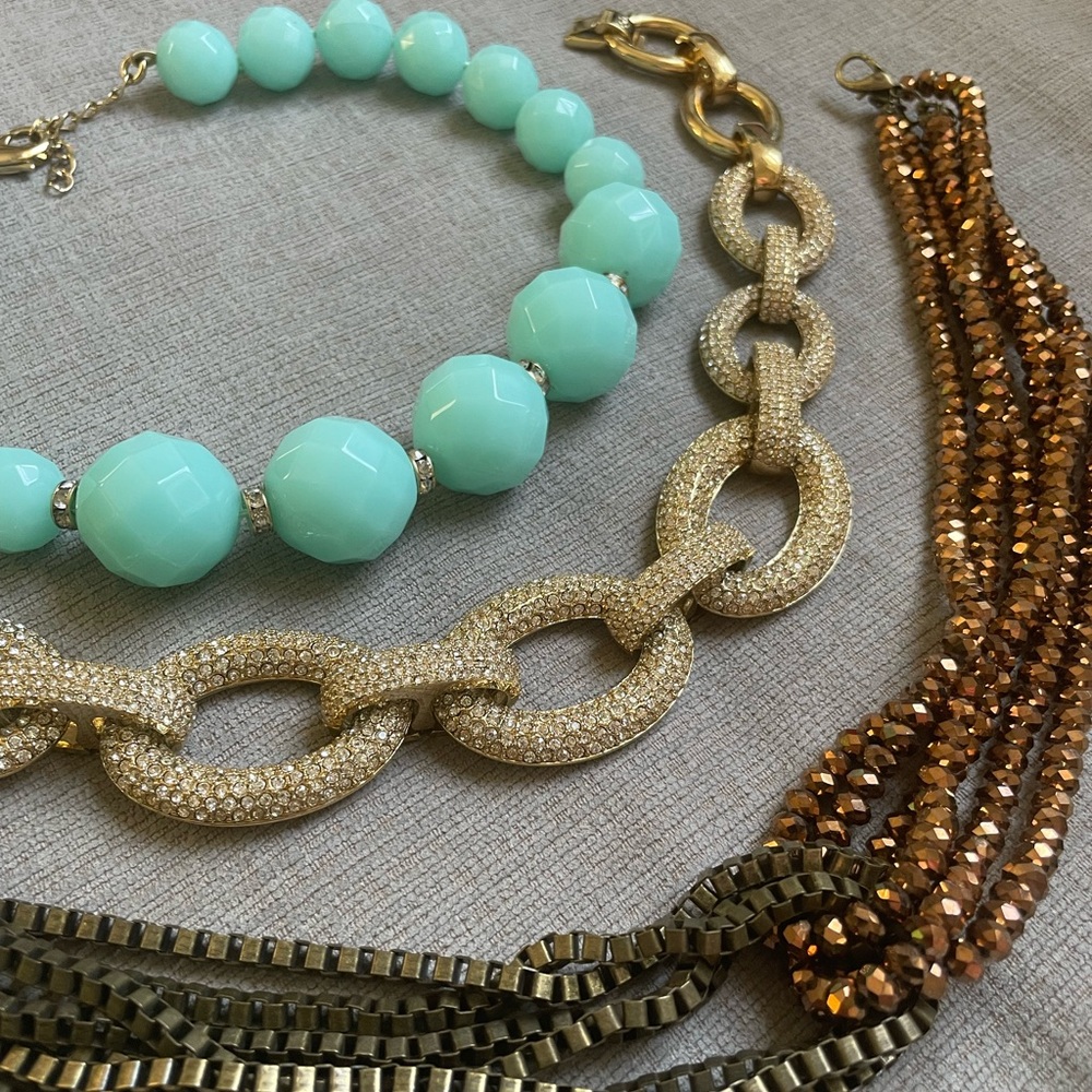 3 statement necklace jewelry